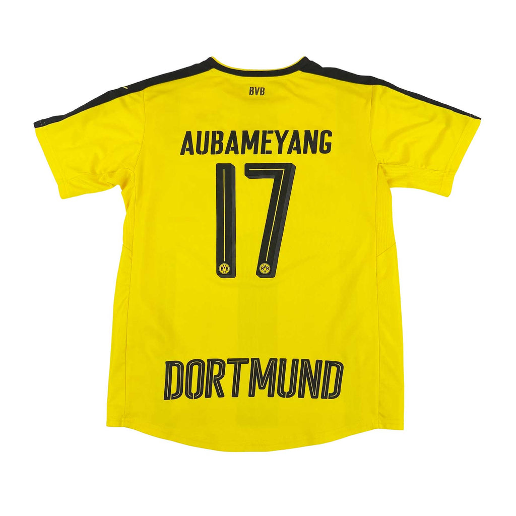 BORUSSIA DORTMUND 2016/17 HOME SHIRT - #17 AUBAMEYANG