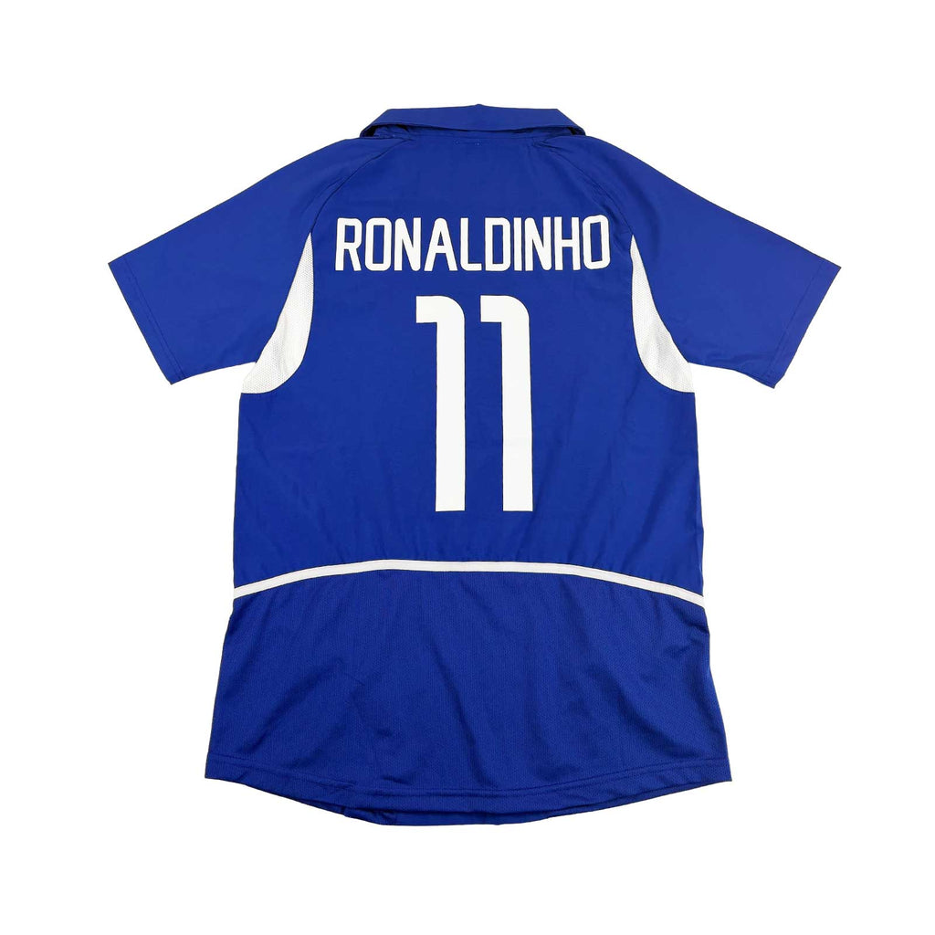 BRAZIL 2002/04 AWAY SHIRT - #11 RONALDINHO