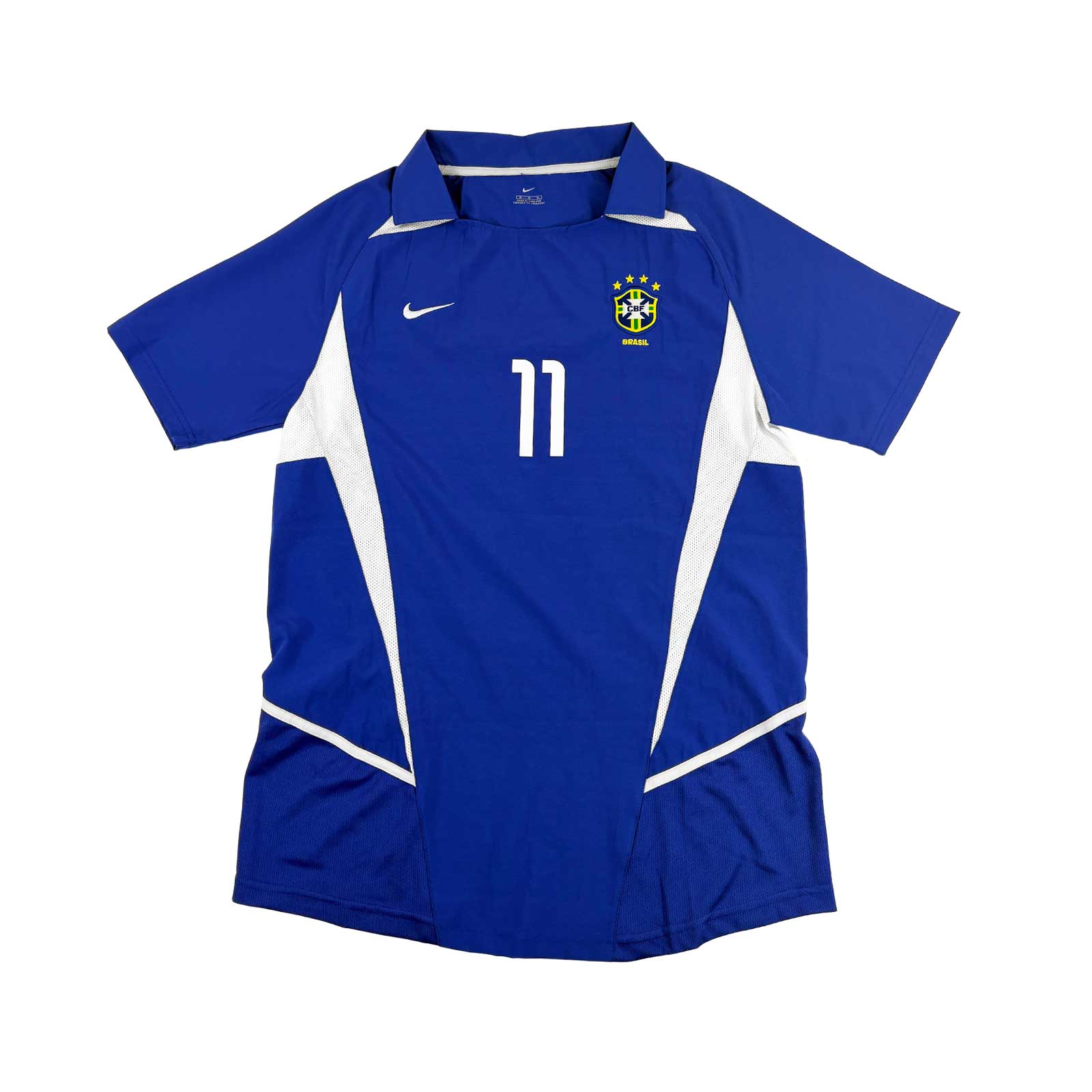 BRAZIL 2002/04 AWAY SHIRT - #11 RONALDINHO