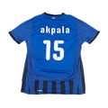 CLUB BRUGGE 2008/09 HOME SHIRT - #15 AKPALA 