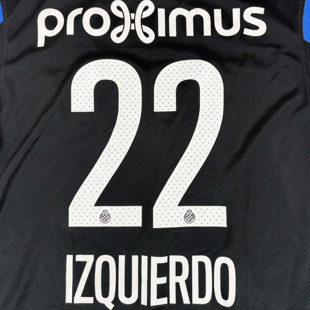 CLUB BRUGGE 2015/16 HOME SHIRT - #22 IZQUIERDO