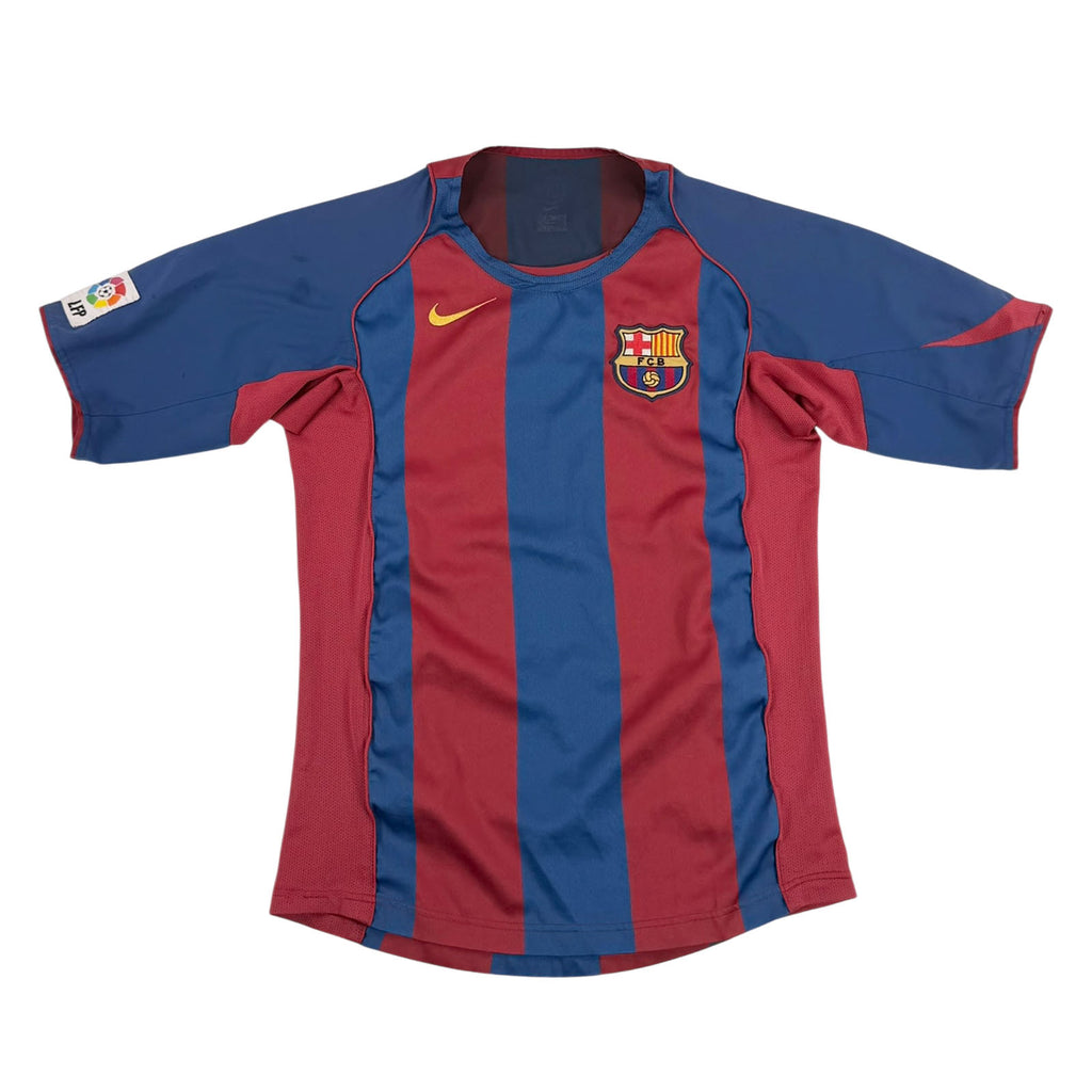 Barcelona 2004_05 home shir tRonaldinho signed