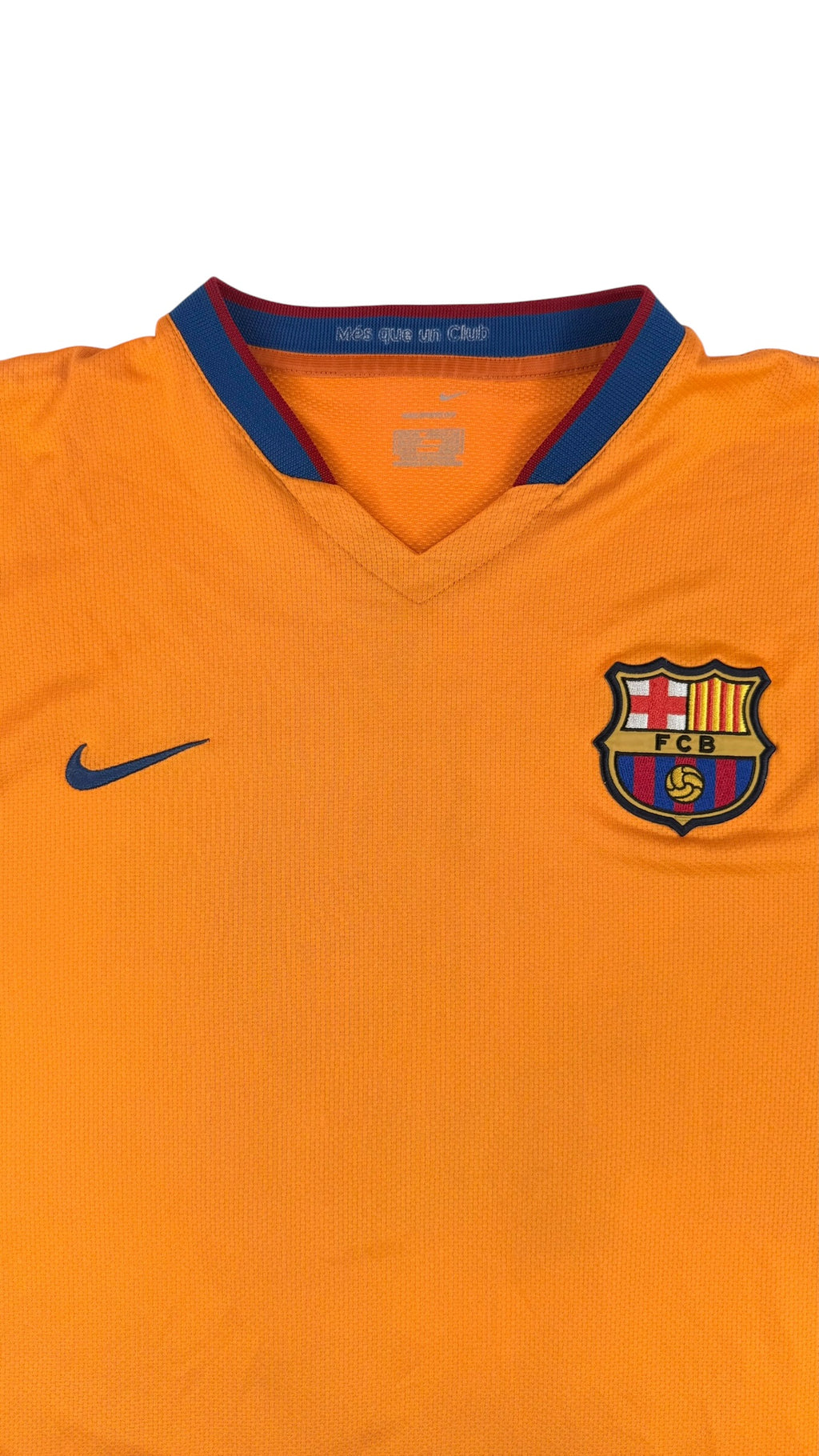 FC BARCELONA 2006/07 AWAY SHIRT - #10 MESSI (SIZE XL)