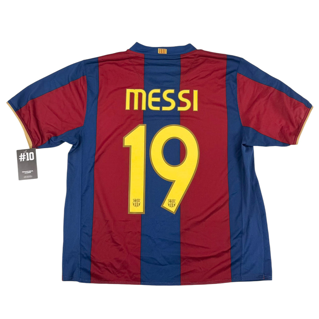 Barcelona 2007_08 home shirt Messi