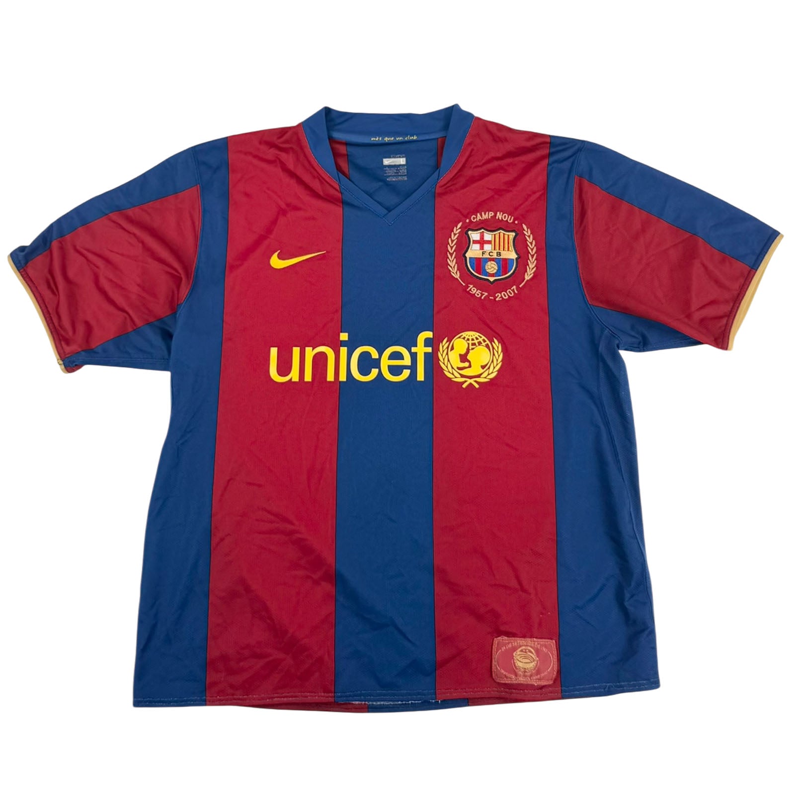 Barcelona 2007_08 home shirt Messi