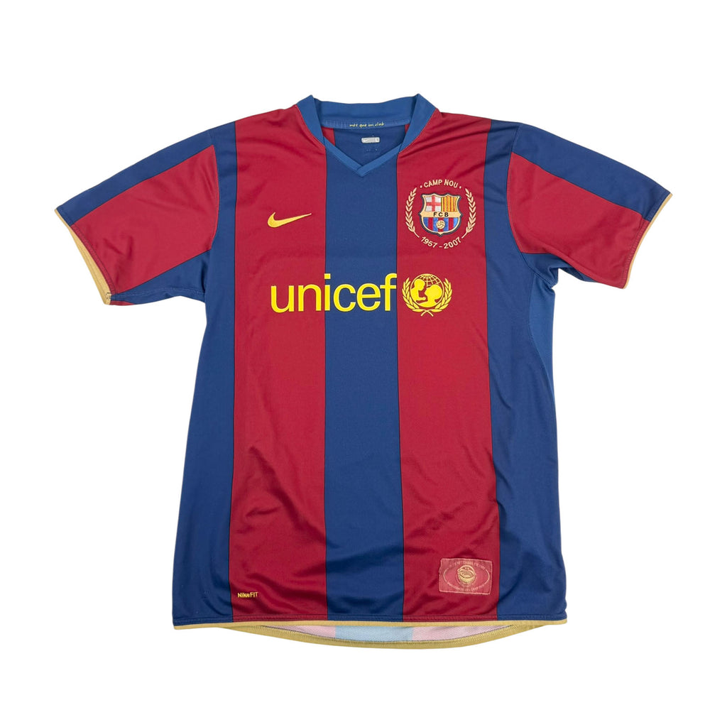 Barcelona 2007_08 home shirt Ronaldinho