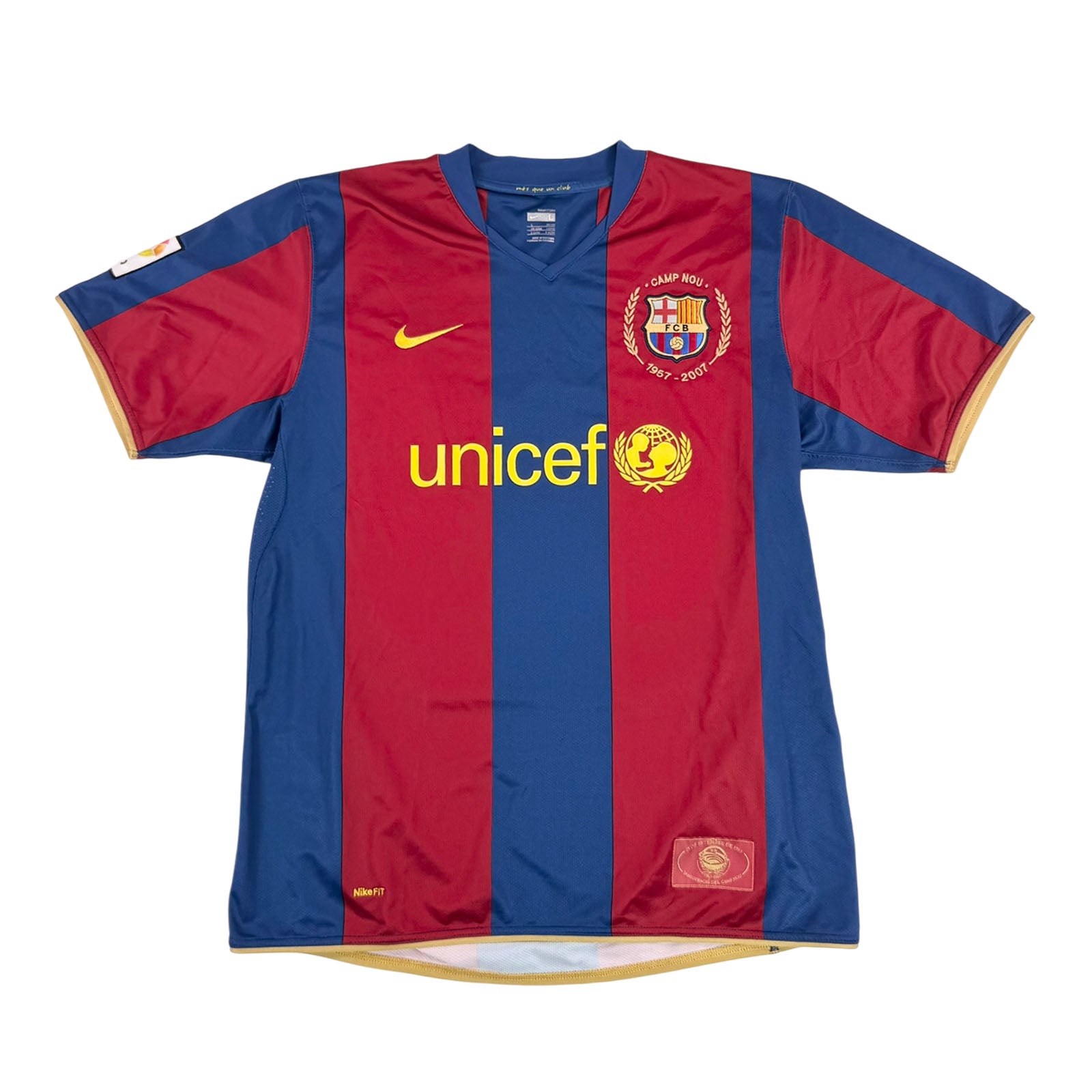 Barcelona 2007_08 home shirt Ronaldinho