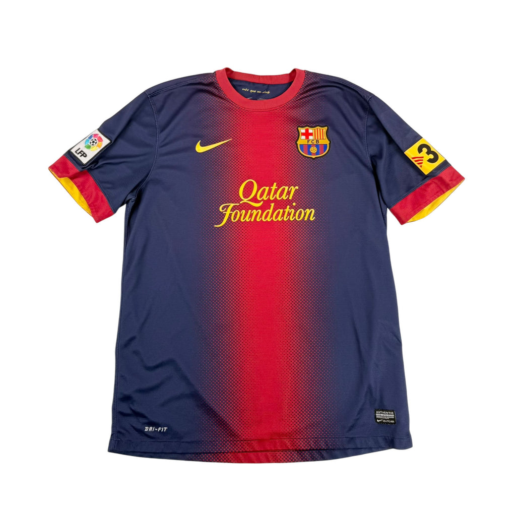 FC BARCELONA 2012/13 HOME SHIRT - #10 MESSI (SIZE L)