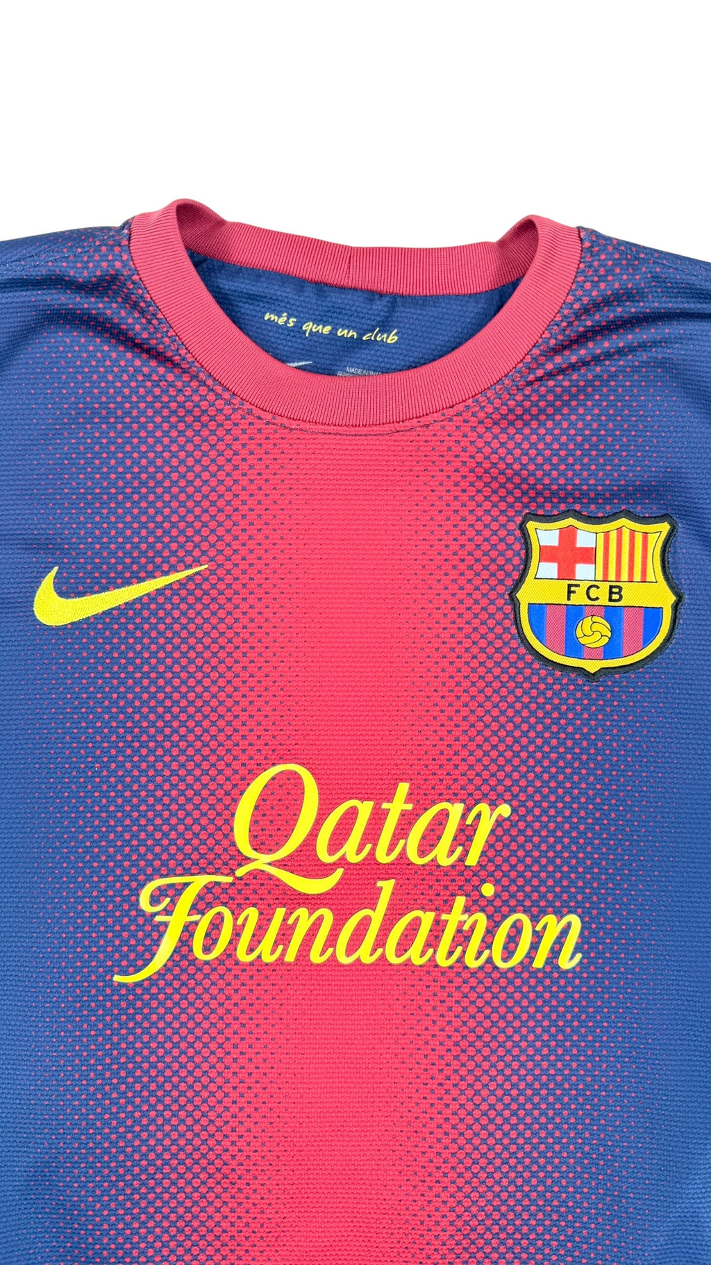 FC BARCELONA 2012/13 HOME SHIRT - #10 MESSI (SIZE L)