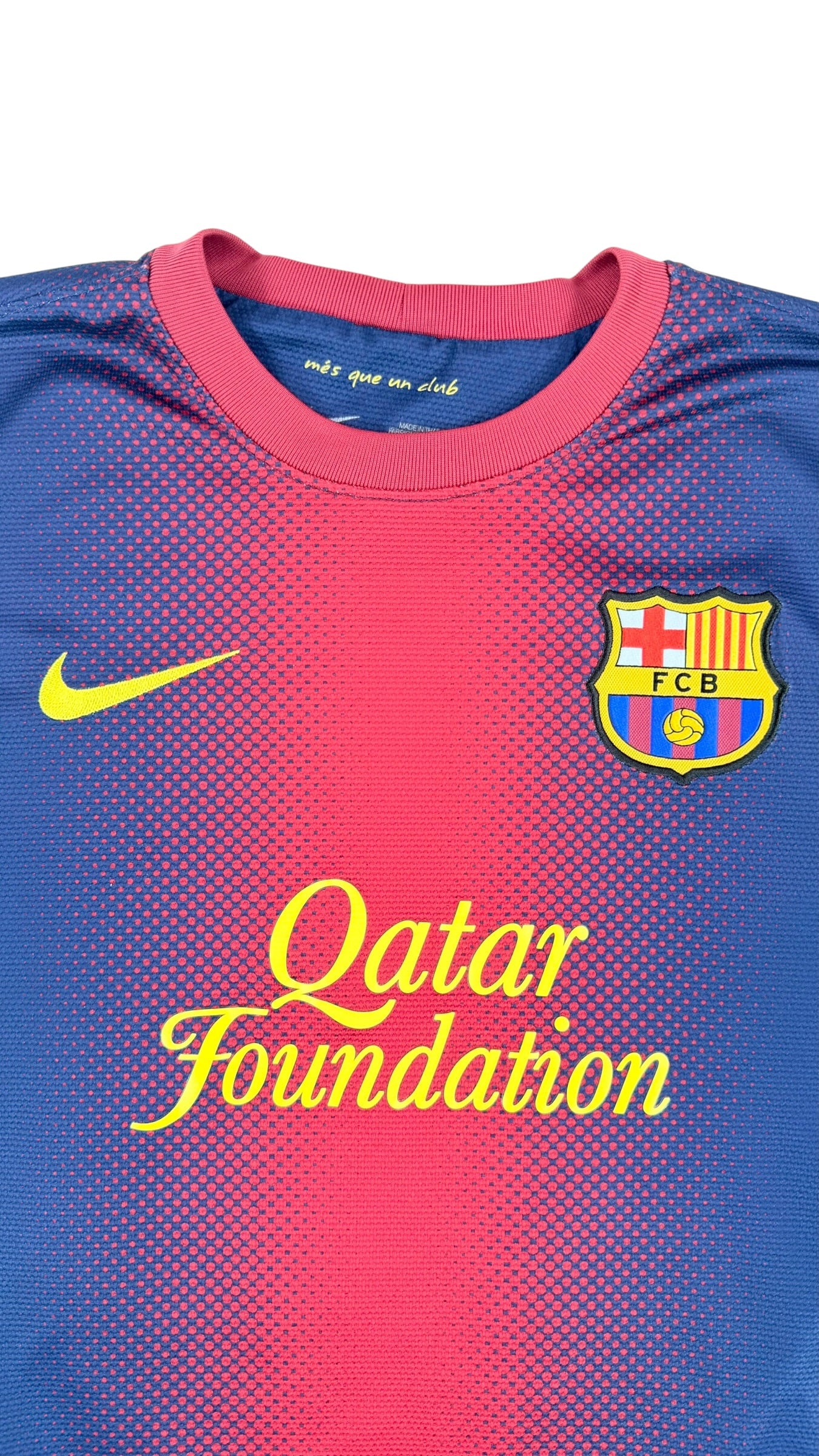 FC BARCELONA 2012/13 HOME SHIRT - #10 MESSI (SIZE L)