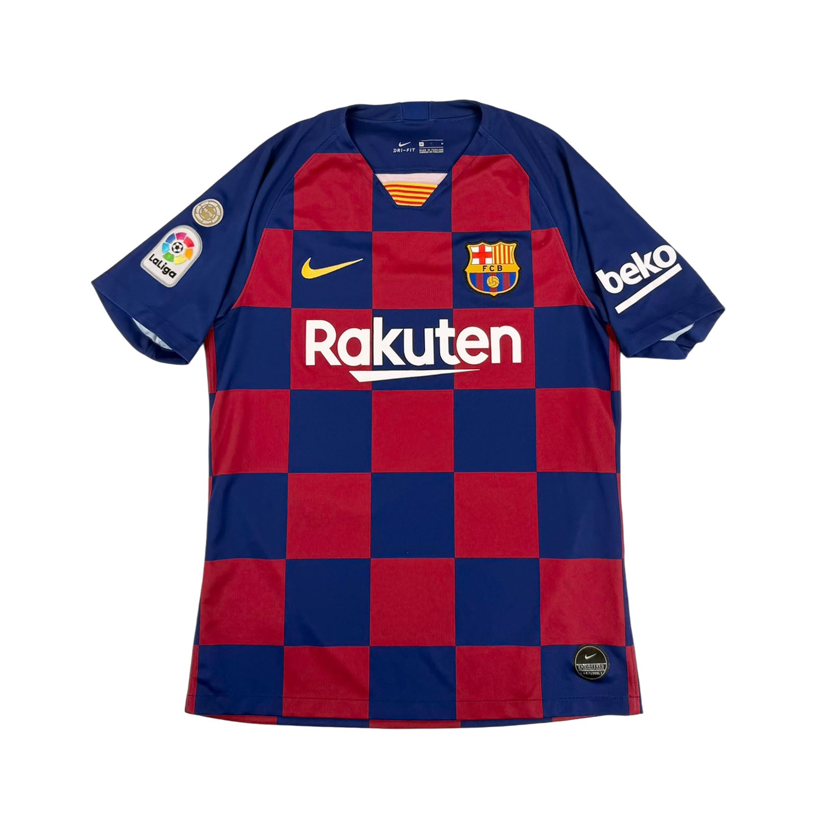 FC BARCELONA 2019/20 HOME SHIRT - #10 MESSI (SIZE M)