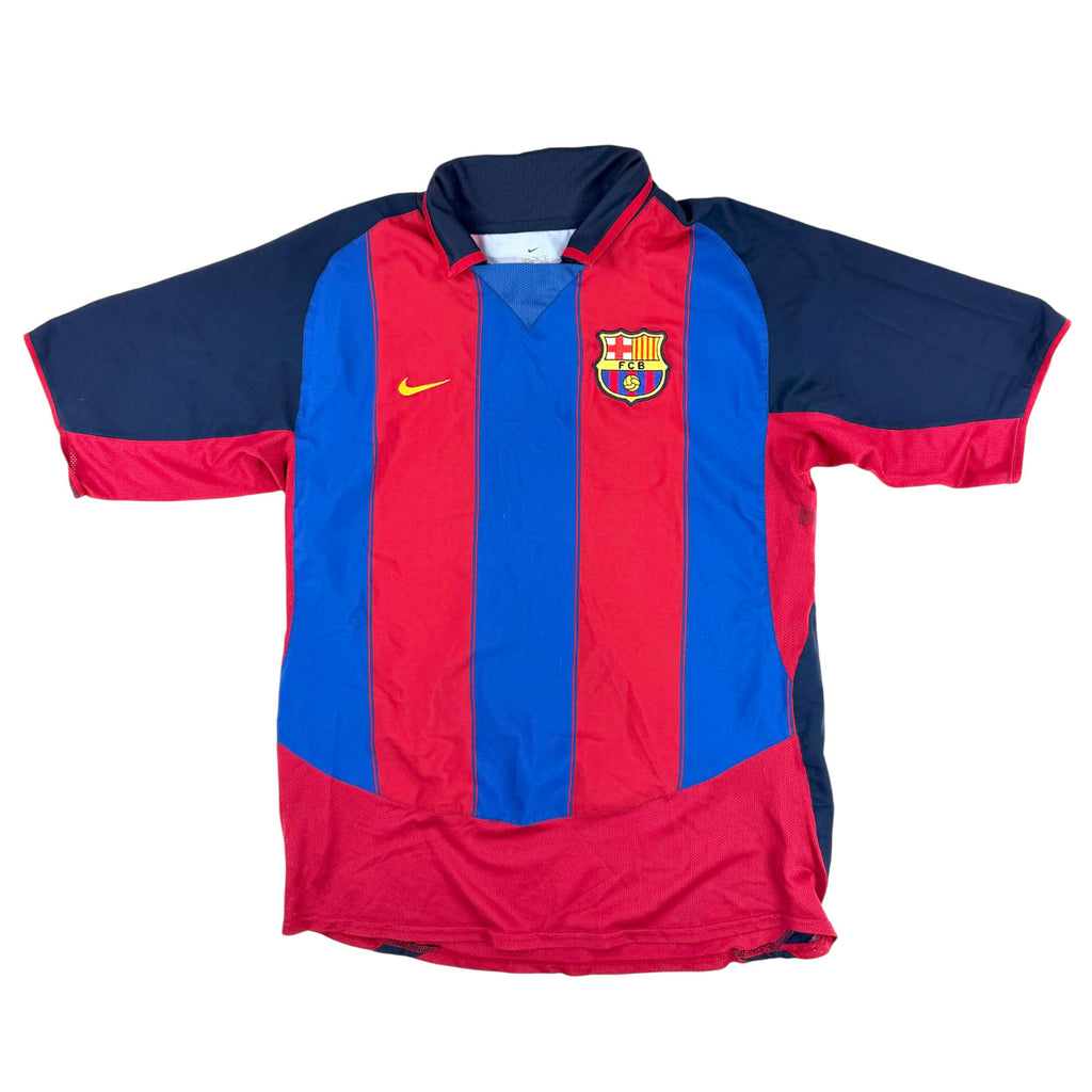 FC BARCELONA 2003/04 HOME SHIRT - #10 RONALDINHO 