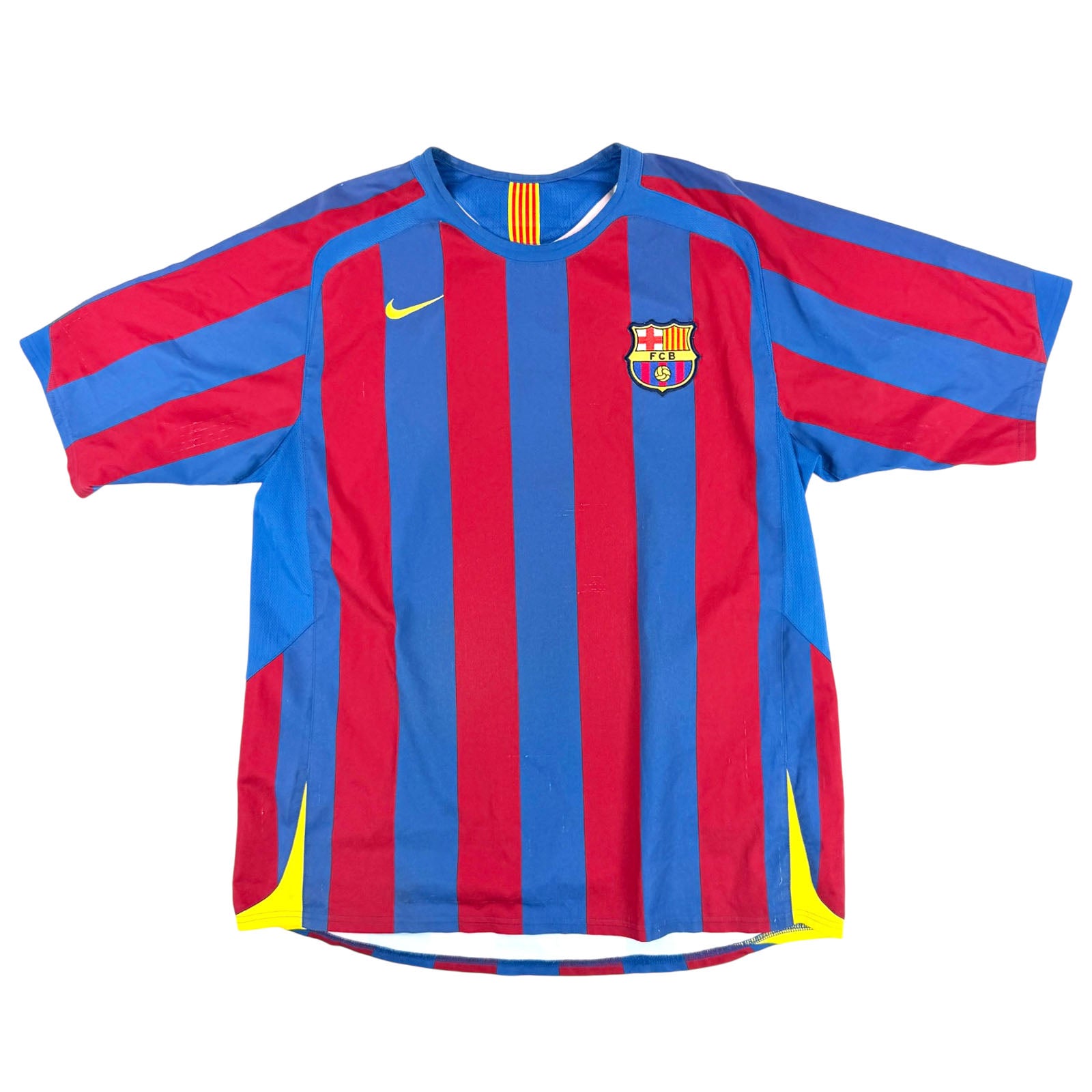 FC BARCELONA 2005/06 HOME SHIRT - #2 BELLETTI