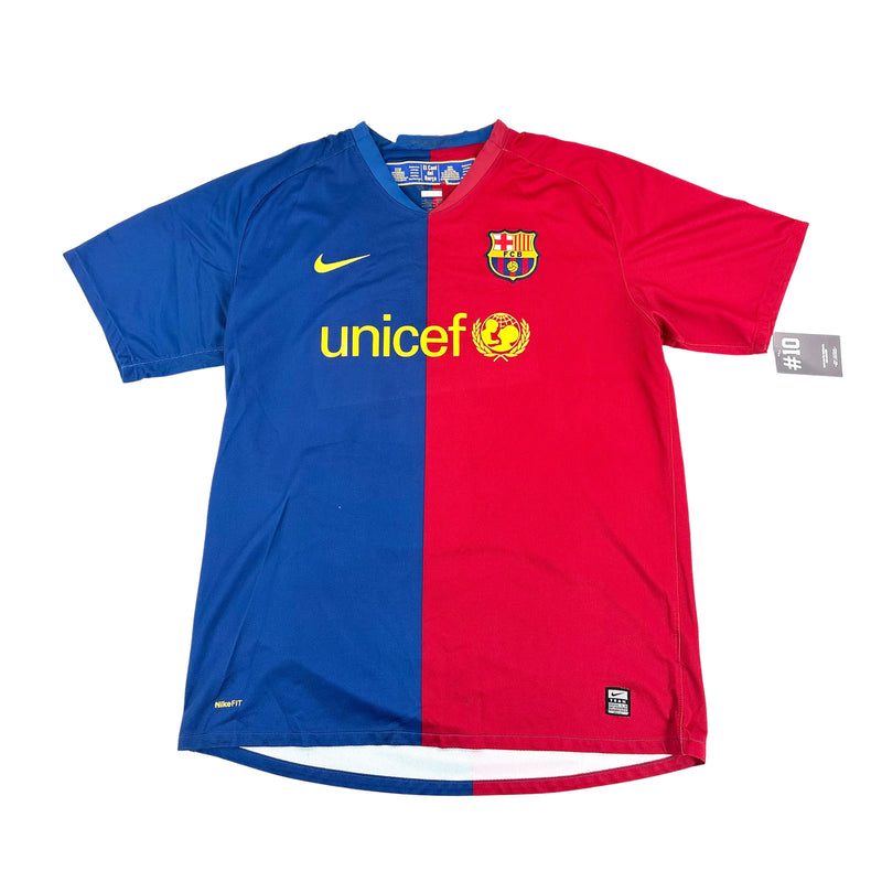 FC BARCELONA 2008/09 HOME SHIRT - #10 MESSI