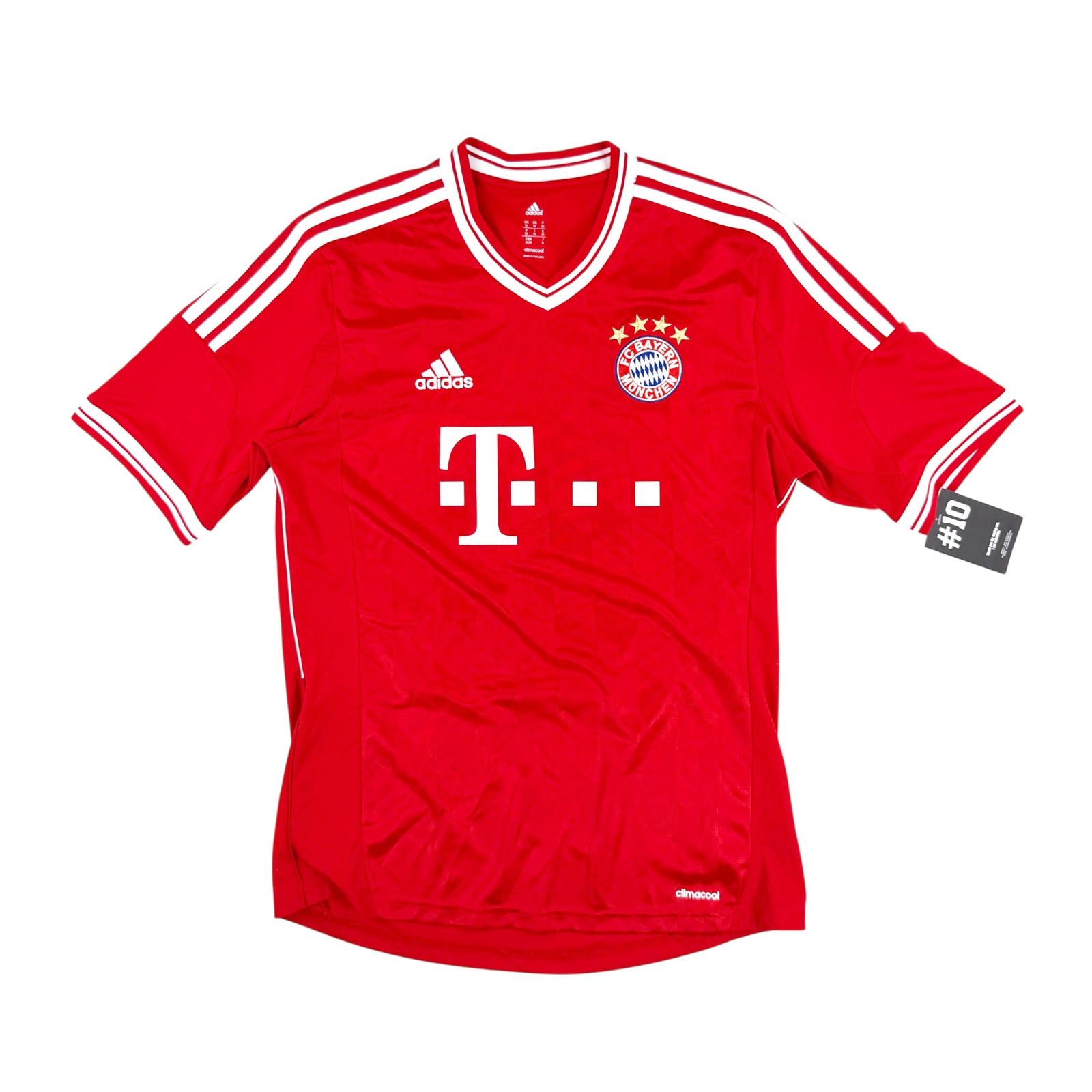 FC BAYERN MUNICH 2013/14 HOME SHIRT - #10 ROBBEN