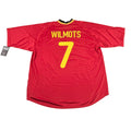 Belgium 2000/01 home shirt Wilmots