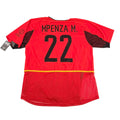 Belgium 2002/03 home shirt player issue Mpenza