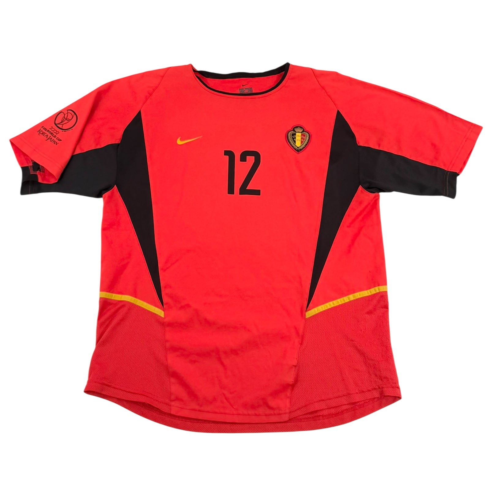 Belgium 2002/03 home shirt Van der Heyden