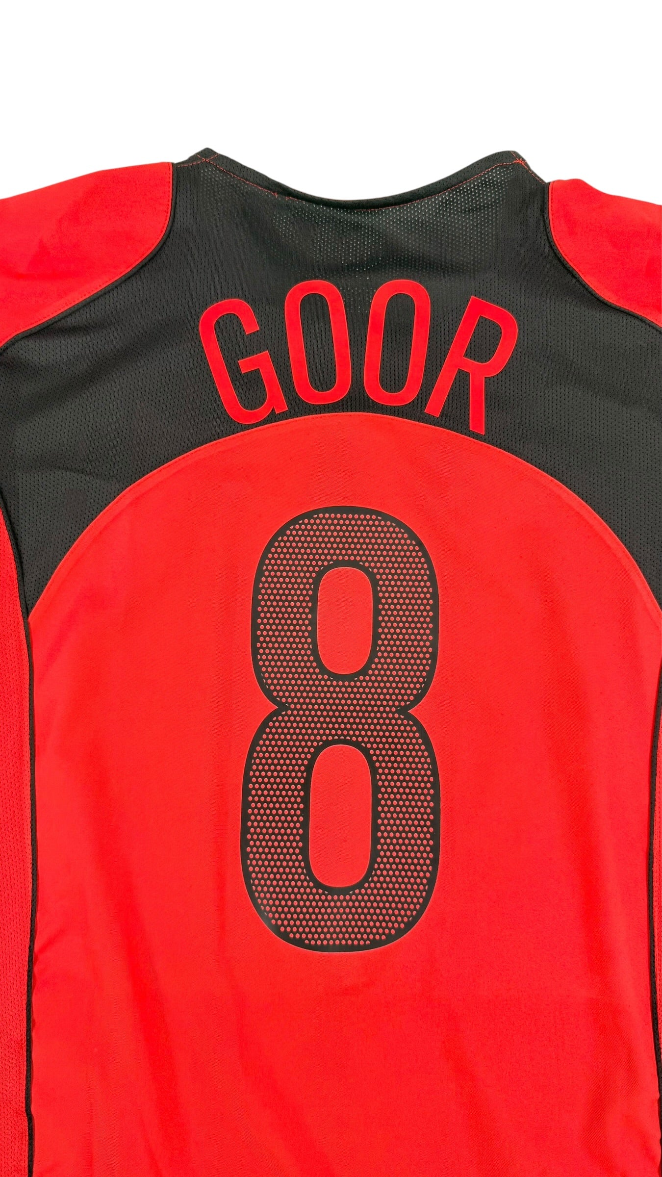 BELGIUM 2004/05 HOME SHIRT - #8 GOOR (SIZE XL)