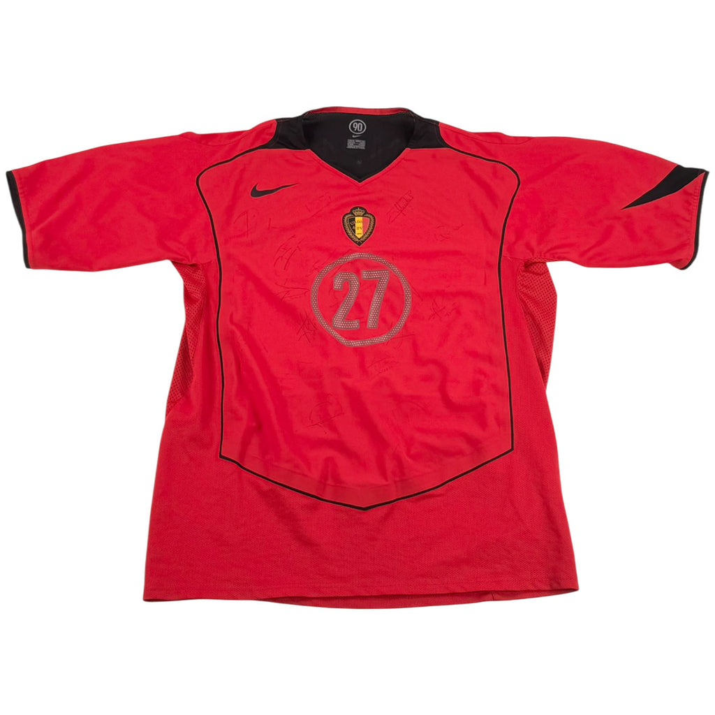 Belgium 2004/05 home shirt Kompany