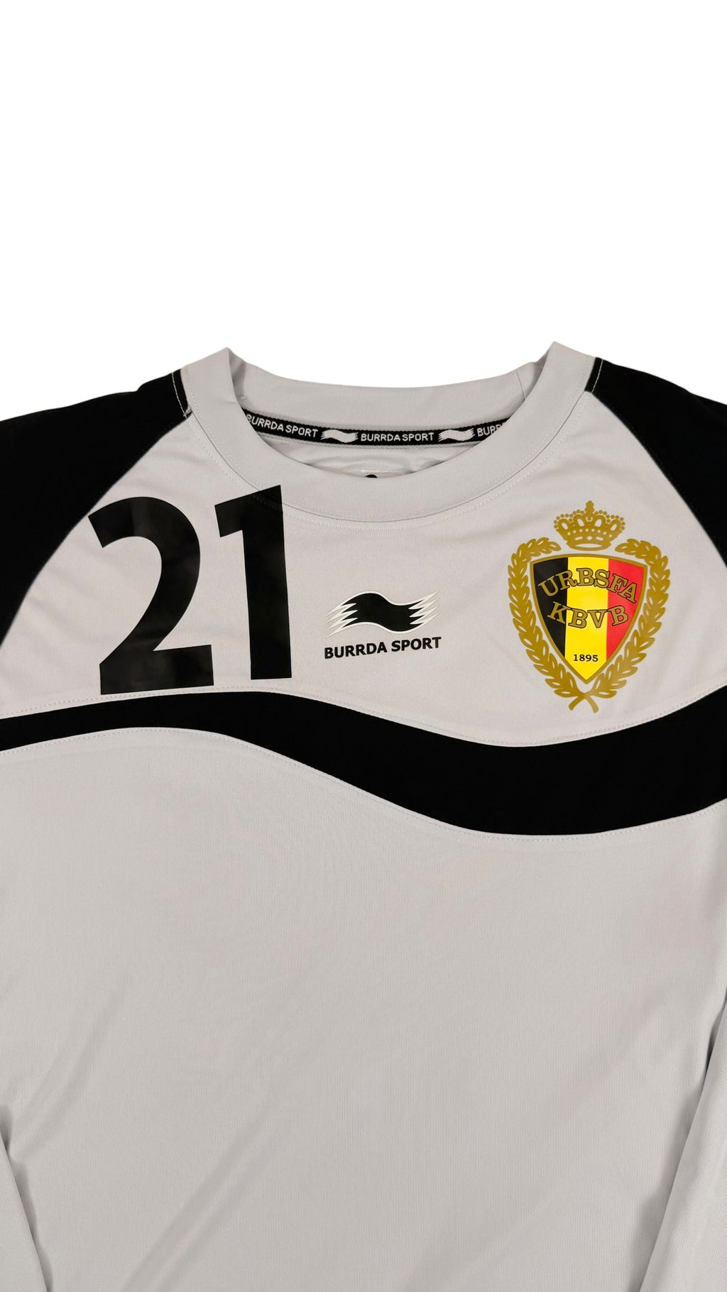 BELGIUM 2012/13 GK SHIRT - PLAYER ISSUE #21 (SIZE L)