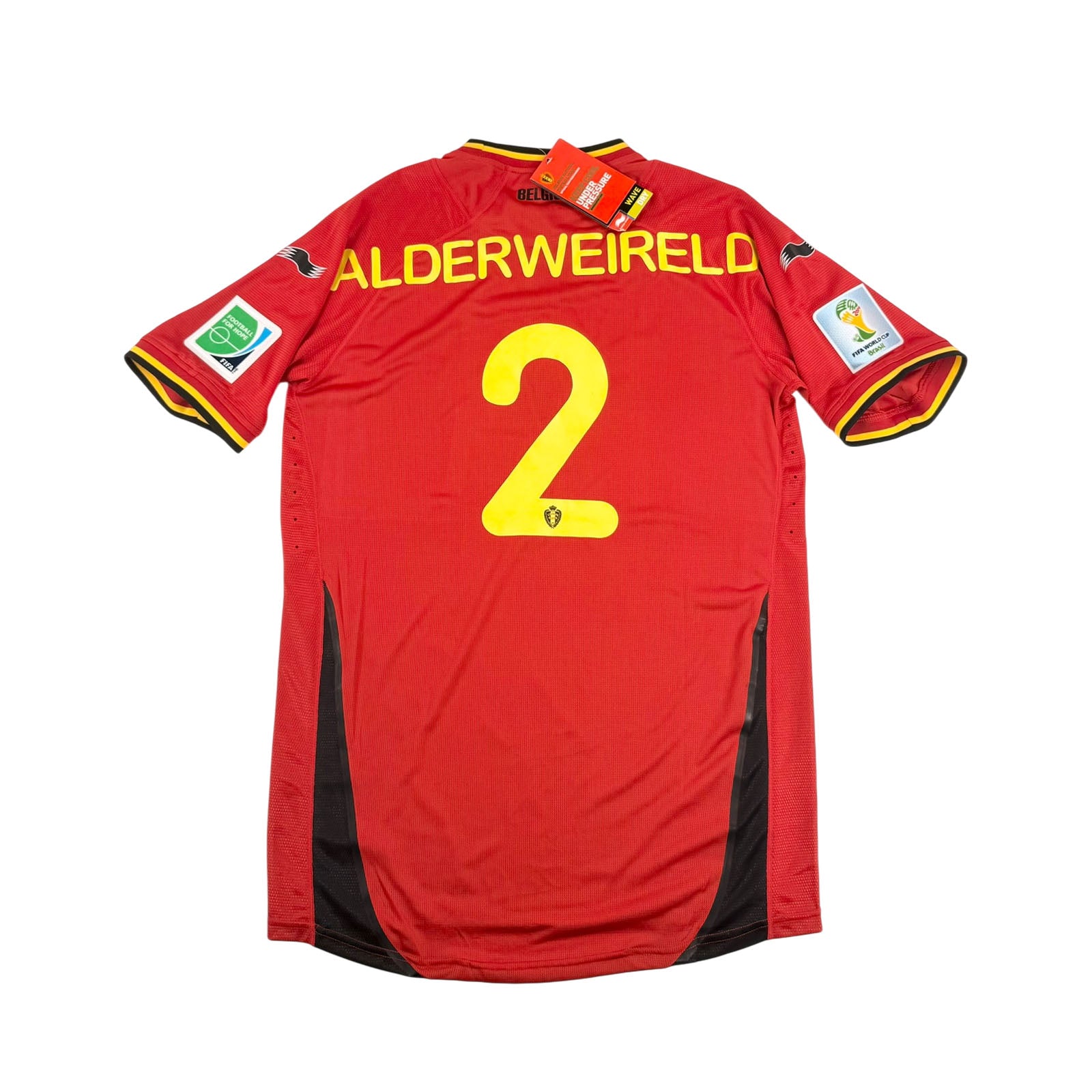 Belgium 2014 home shirt Alderweireld player issue new