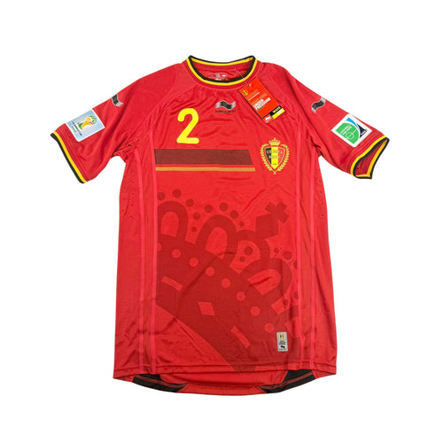 Belgium 2014 home shirt Alderweireld player issue new