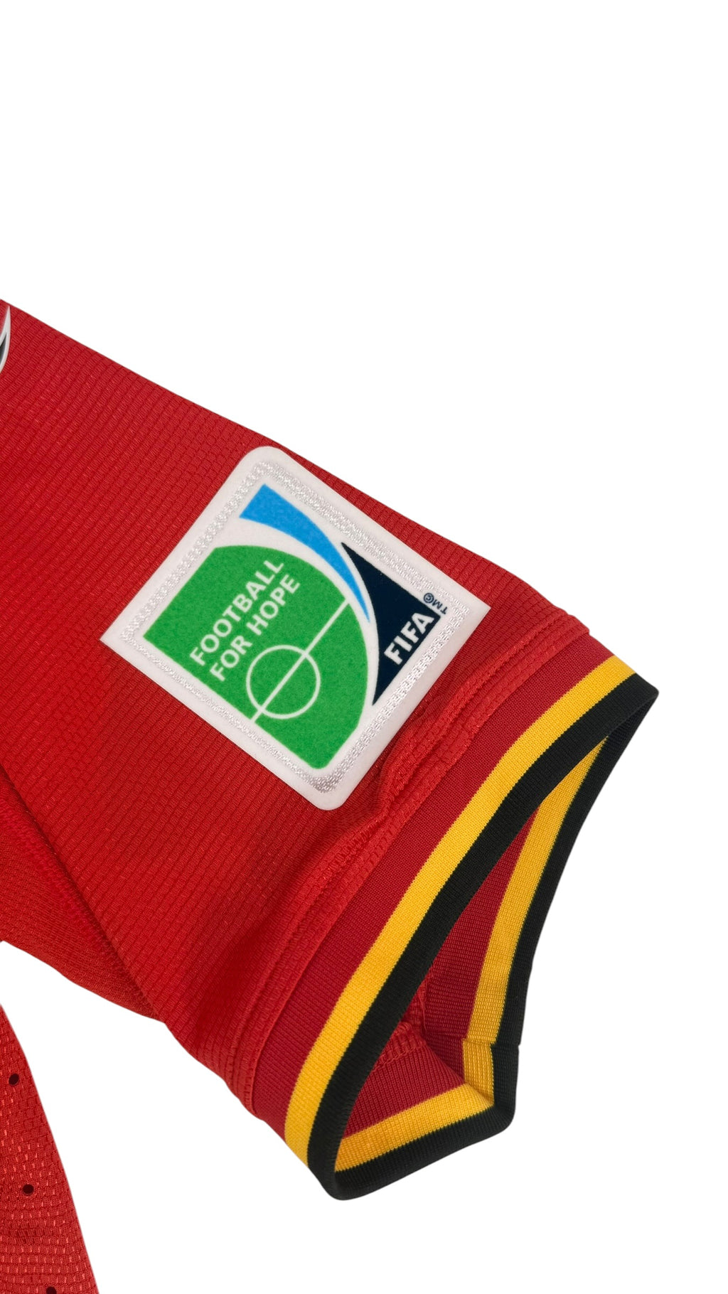 BELGIUM 2014 HOME SHIRT - PLAYER ISSUE #2 ALDERWEIRELD (SIZE XL) BNWT