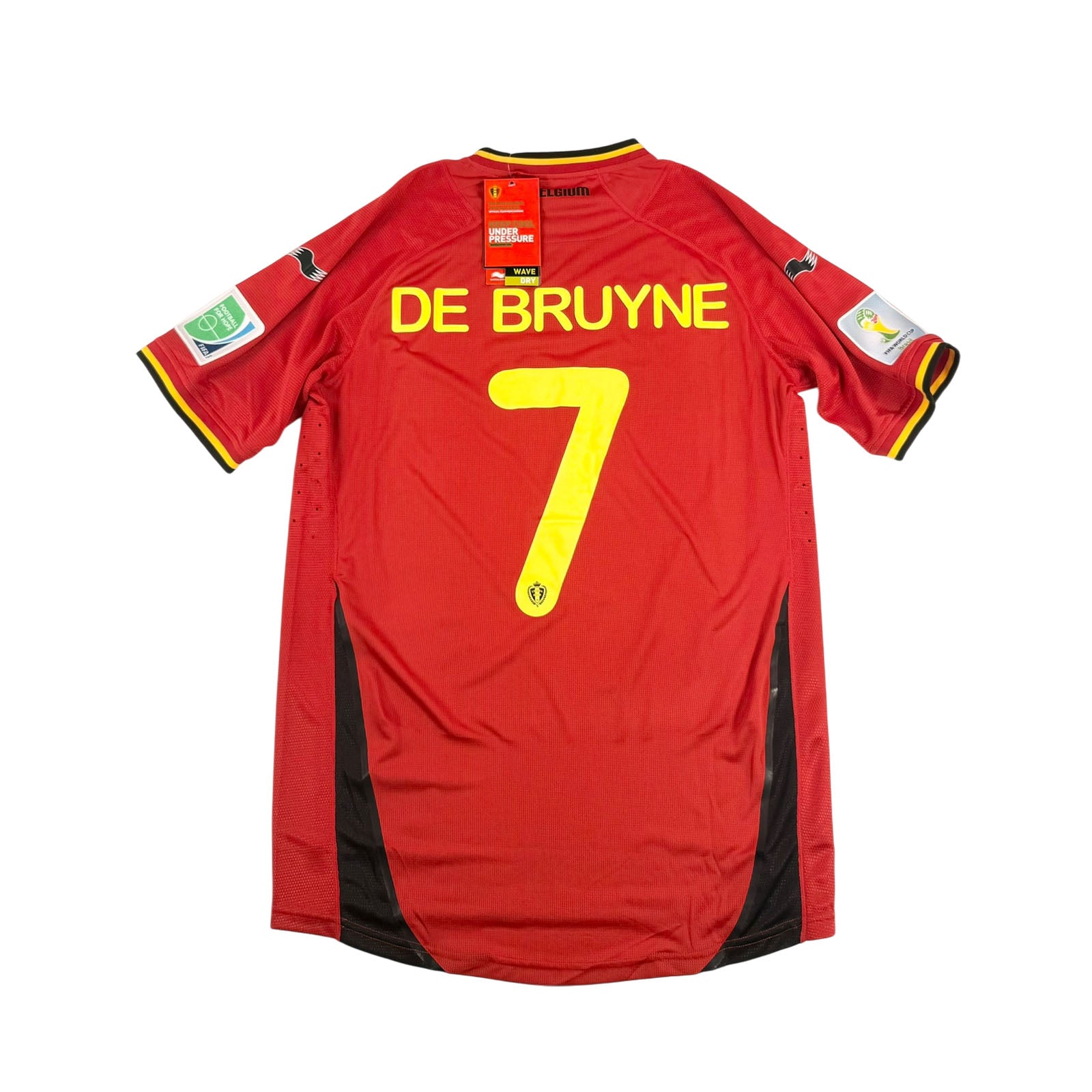 Belgium 2014 home shirt De Bruyne player issue new