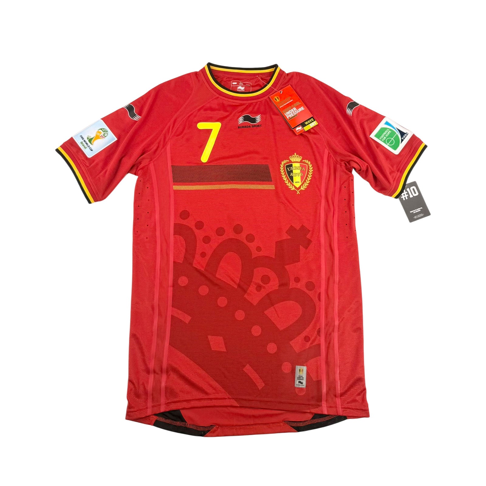 Belgium 2014 home shirt De Bruyne player issue new