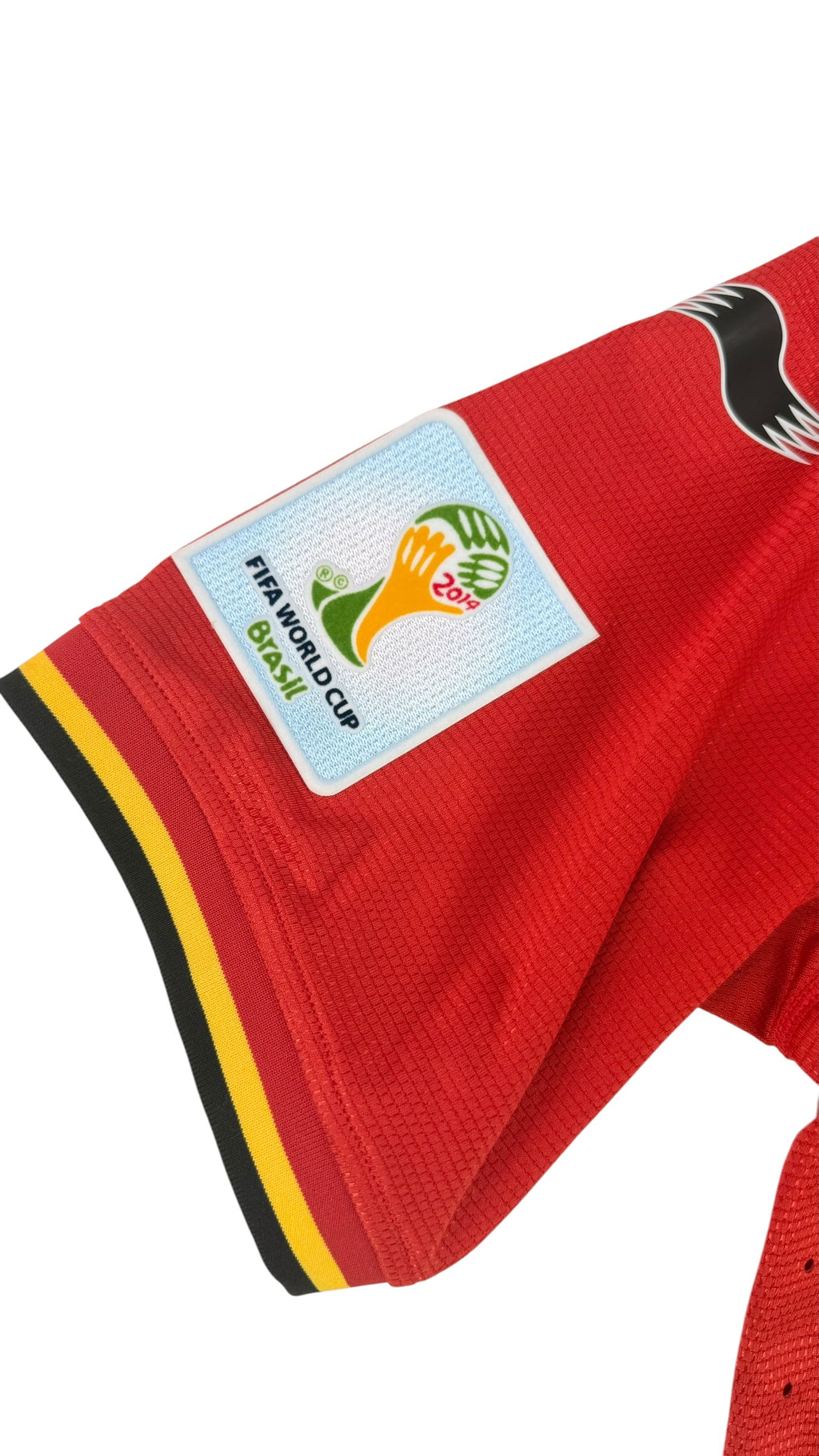 BELGIUM 2014 HOME SHIRT - PLAYER ISSUE #7 DE BRUYNE (SIZE XL) BNWT