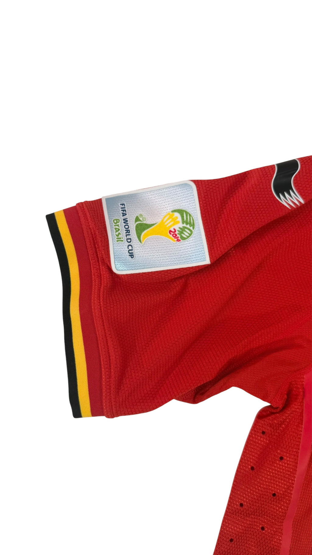 BELGIUM 2014 HOME SHIRT - PLAYER ISSUE #7 DE BRUYNE (SIZE XXL) BNWT