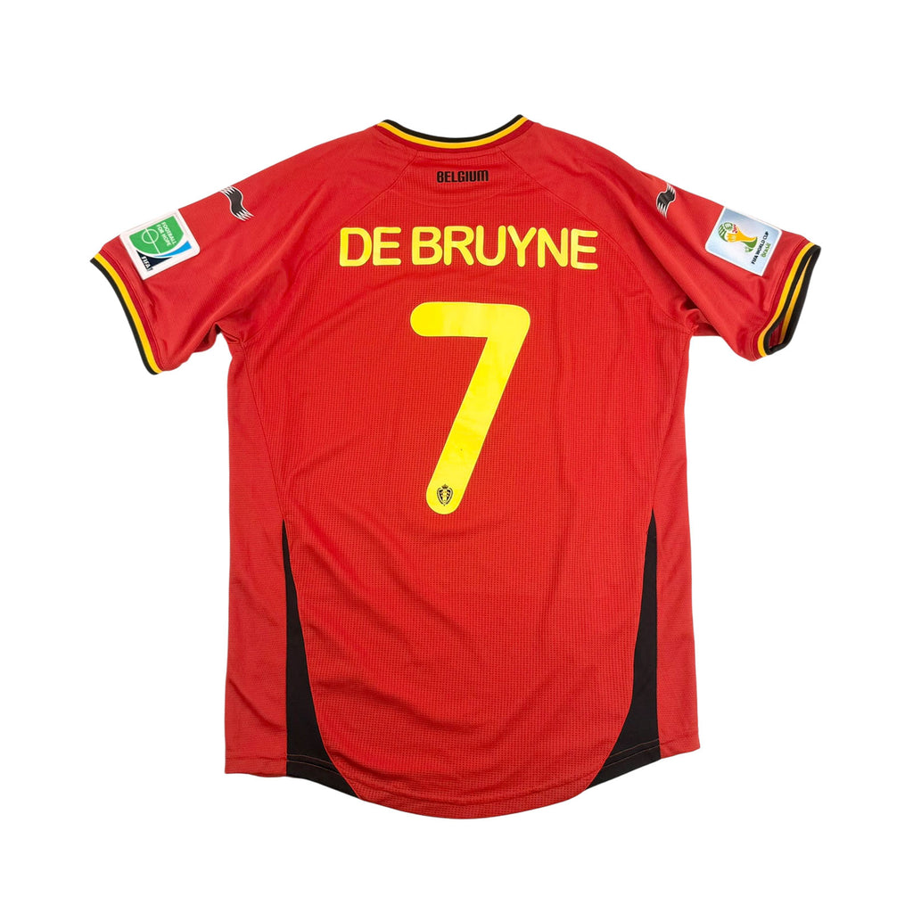 Belgium 2014 home shirt DeBruyne