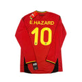 Belgium 2014 home shirt Hazard player issue new