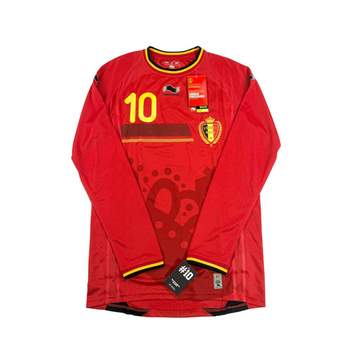 Belgium 2014 home shirt Hazard player issue new