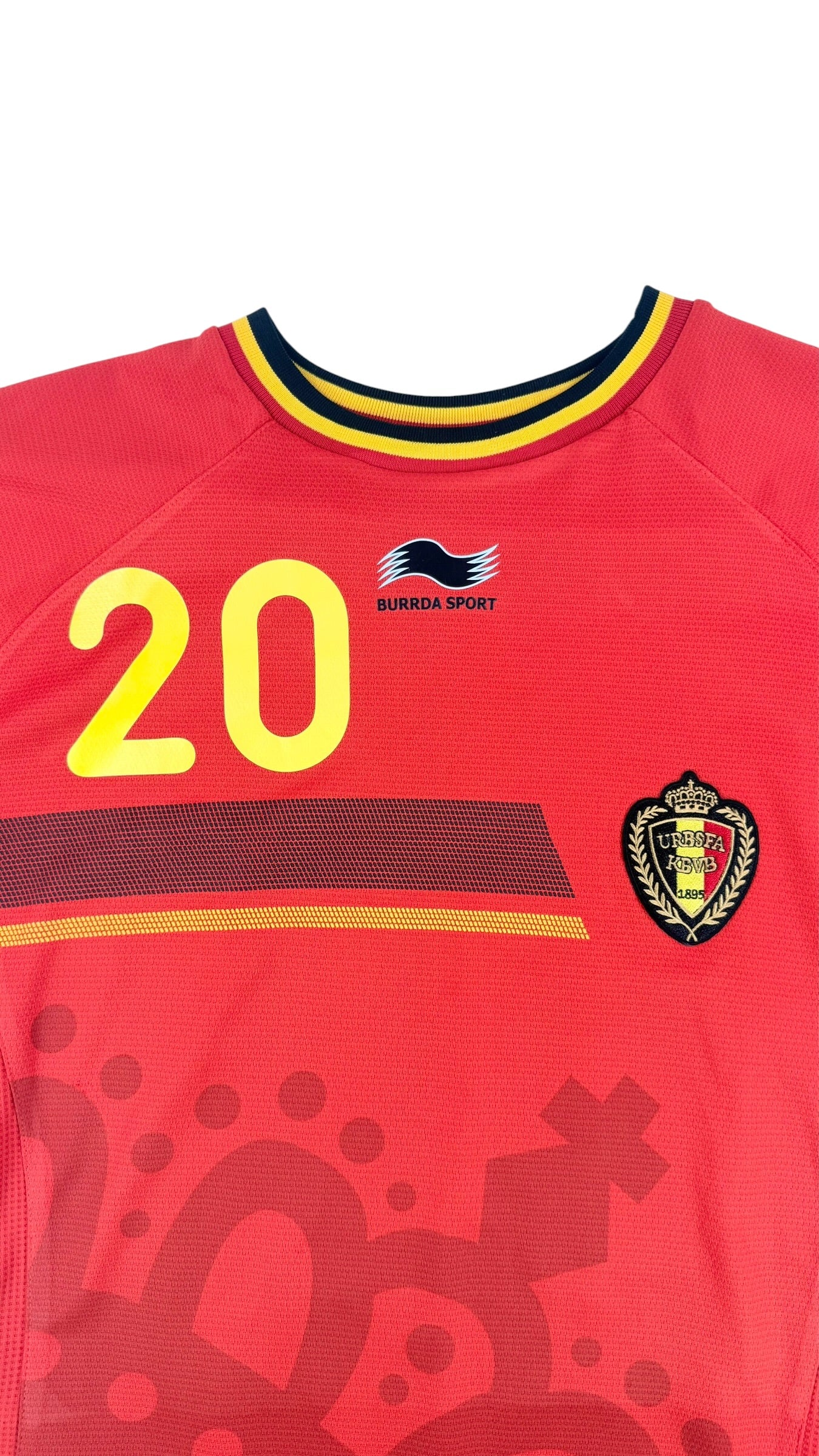 BELGIUM 2014 HOME SHIRT - #20 JANUZAJ (SIZE XXL)