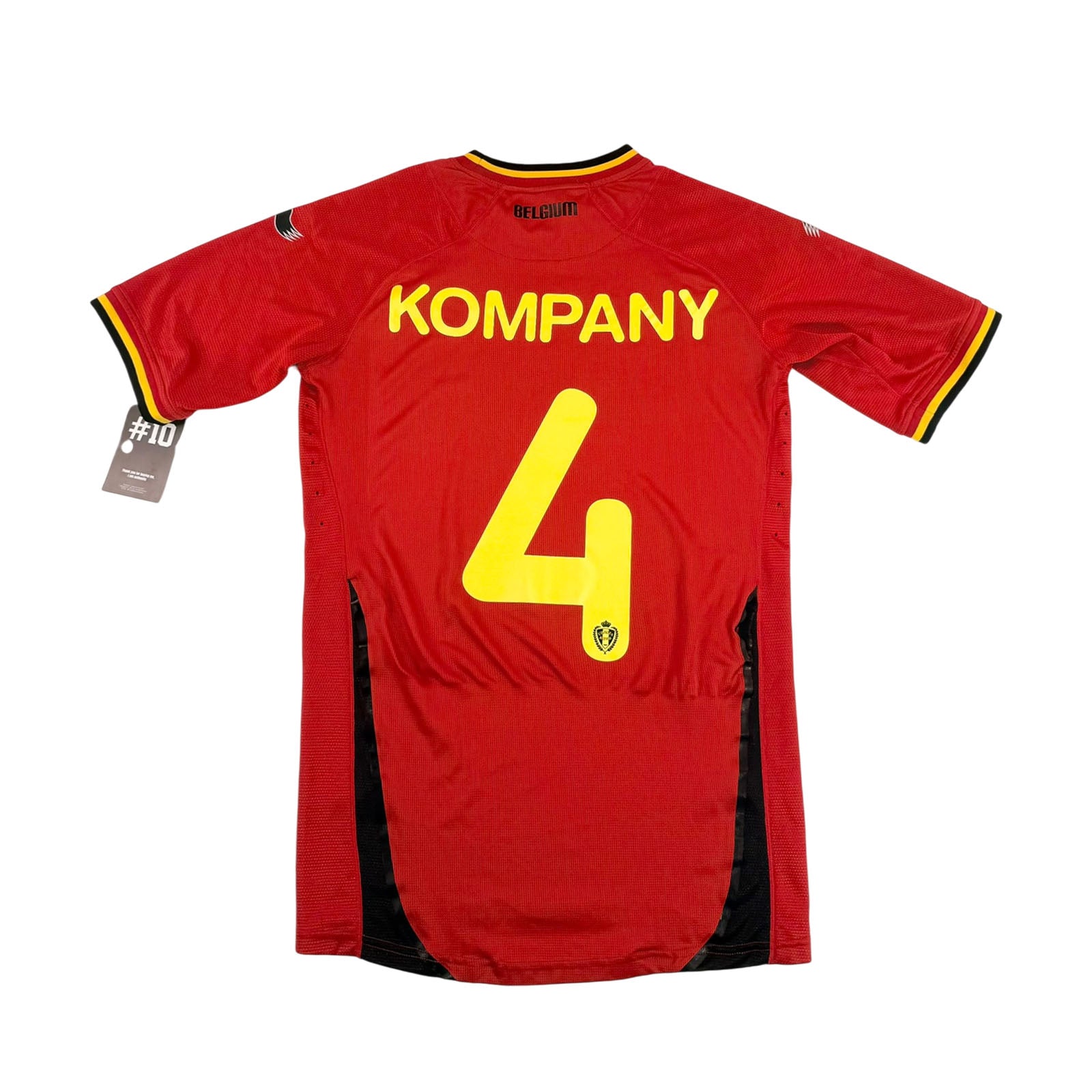 Belgium 2014 home shirt Kompany player issue