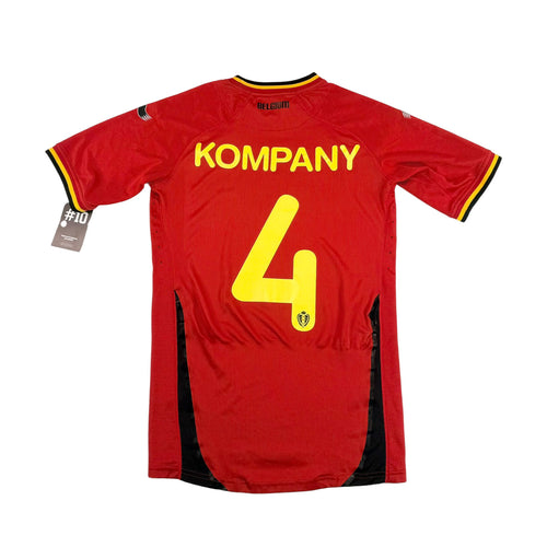 Belgium 2014 home shirt Kompany player issue