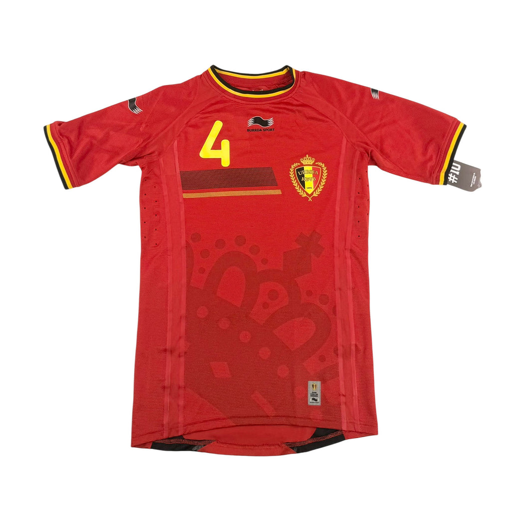 Belgium 2014 home shirt Kompany player issue