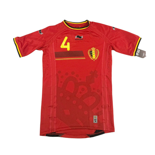 Belgium 2014 home shirt Kompany player issue