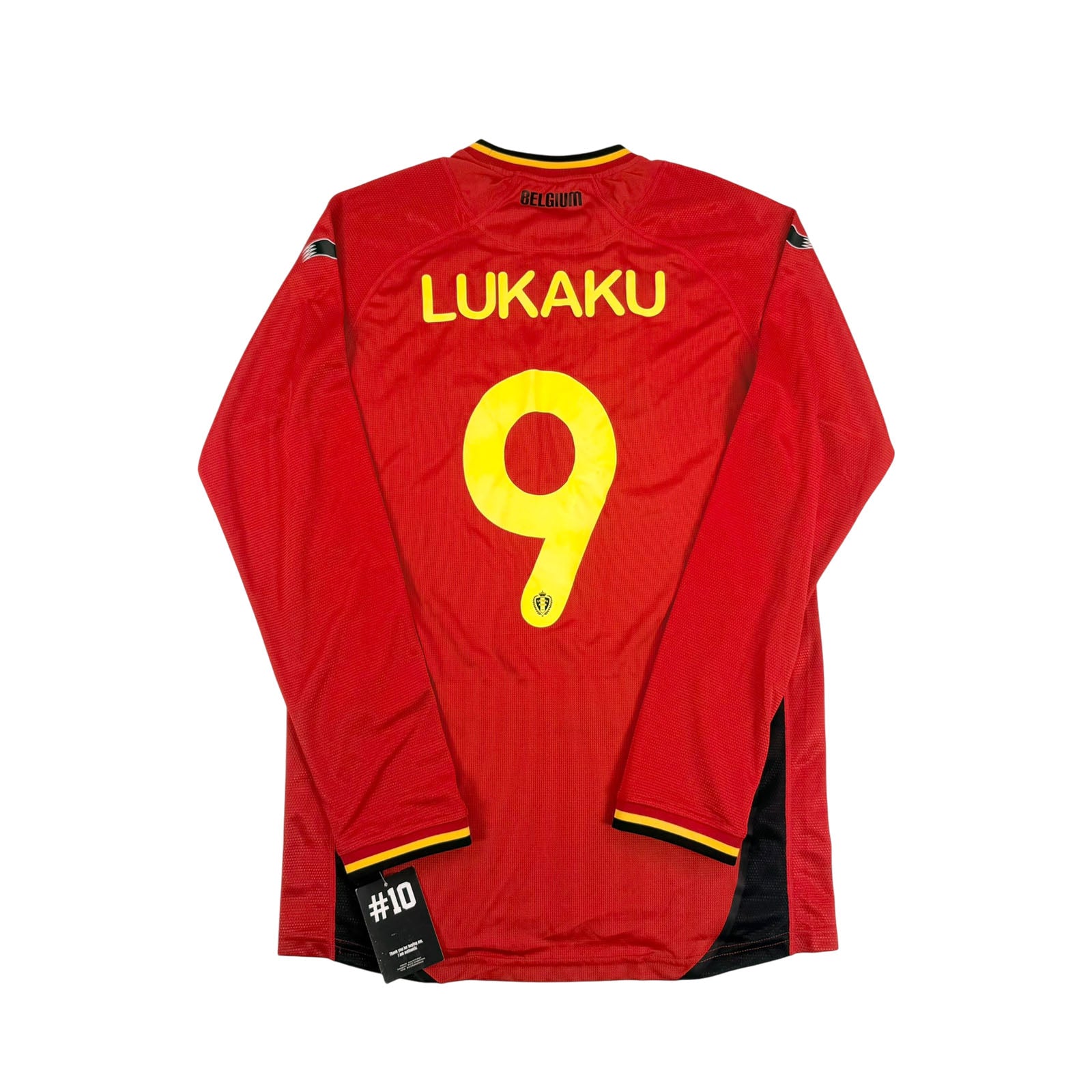 Belgium 2014 home shirt Lukaku player issue