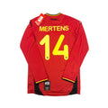 Belgium 2014 home shirt Mertens player issue