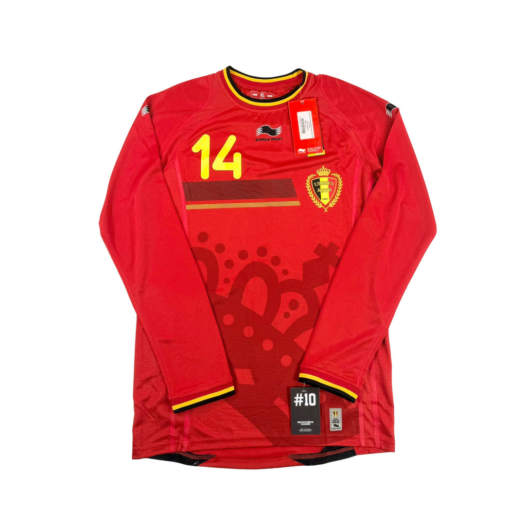 Belgium 2014 home shirt Mertens player issue