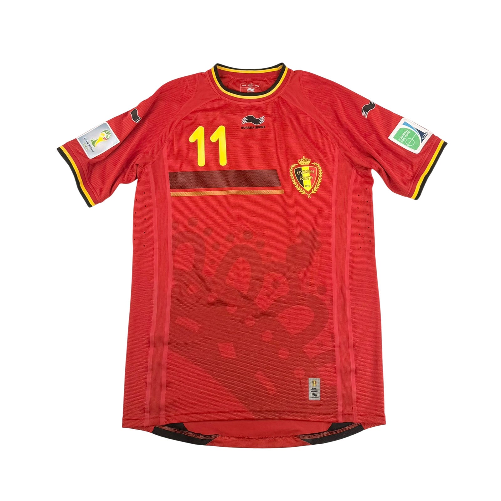 Belgium 2014 home shirt Mirallas player issue