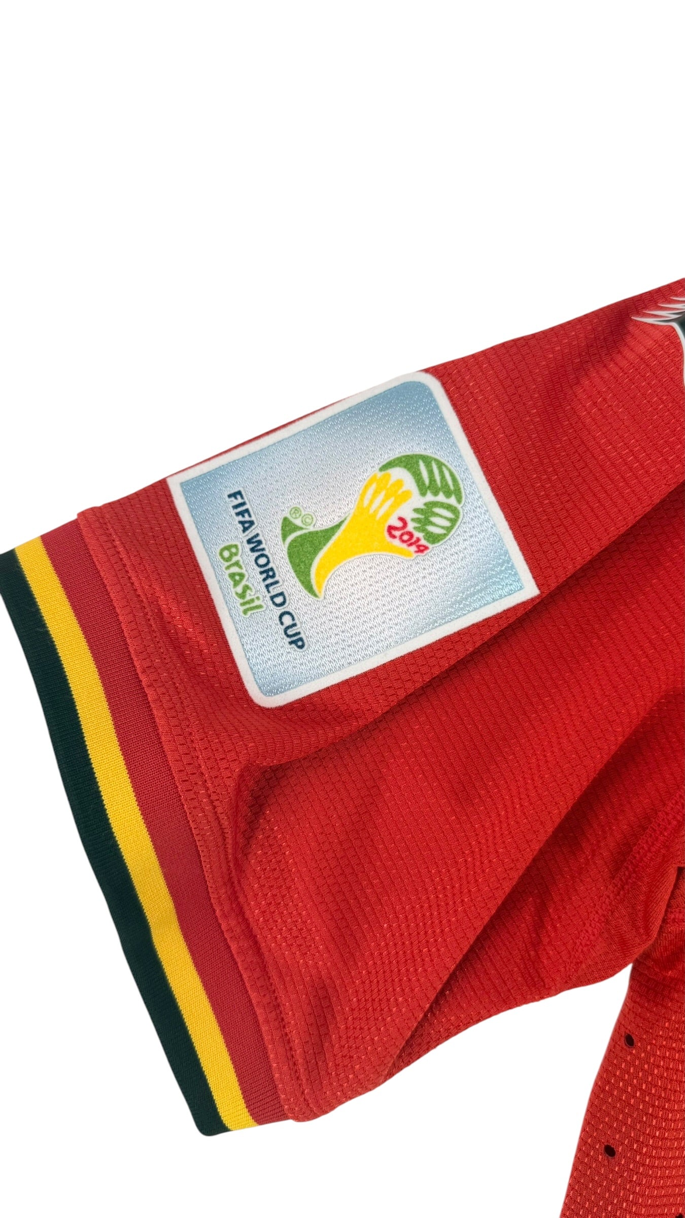 BELGIUM 2014 HOME SHIRT - PLAYER ISSUE #11 MIRALLAS (SIZE XXL)