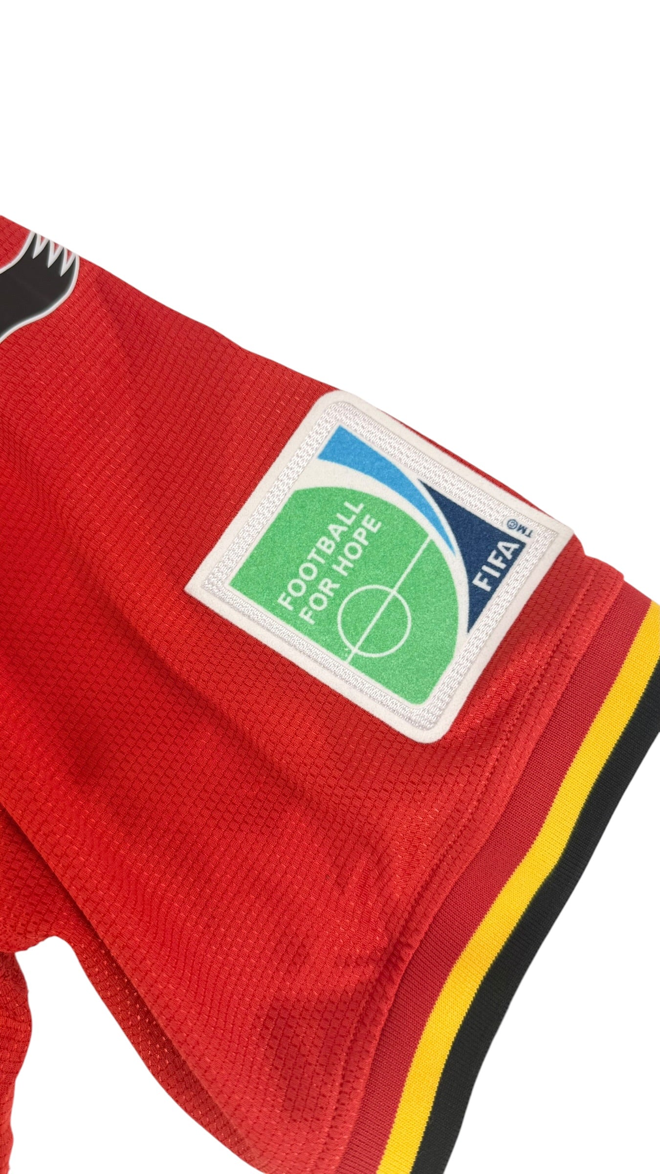 BELGIUM 2014 HOME SHIRT - PLAYER ISSUE #11 MIRALLAS (SIZE XXL)