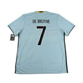 Belgium 2016/17 away shirt De Bruyne