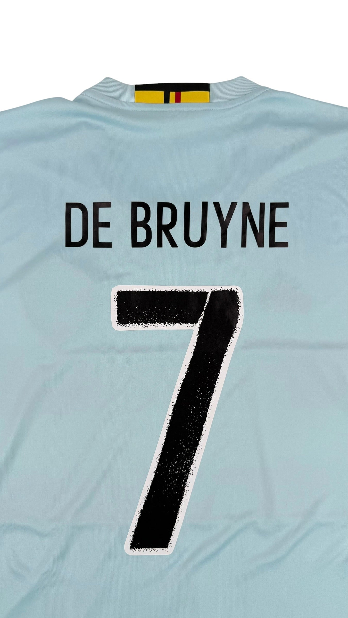 BELGIUM 2016/17 AWAY SHIRT - #7 DE BRUYNE (SIZE XL)
