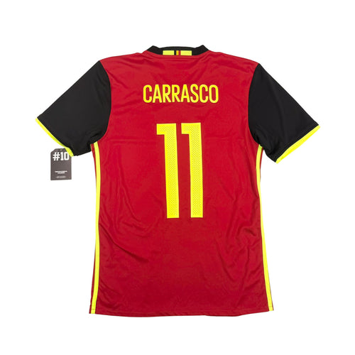 Belgium 2016_17 home shirt Carrasco