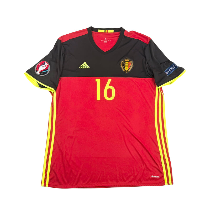 Belgium 2016_17 home shirt Hazard